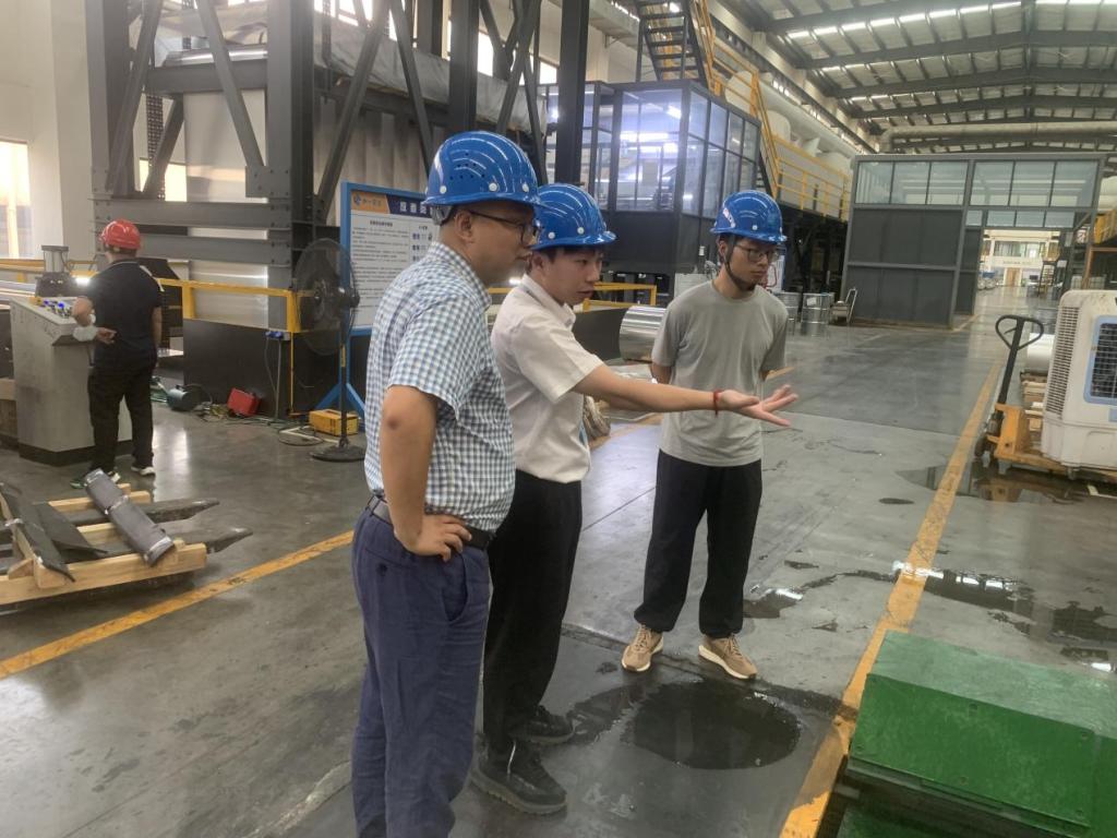校企攜手，共創共享 人工智能學院赴浙江洲一鋁業調研，開啟技術咨詢服務新篇章